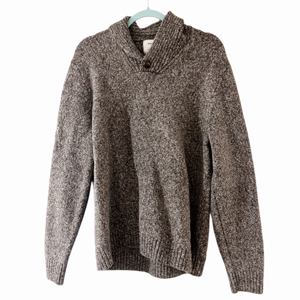 Old Navy Men's Charcoal Turtleneck Sweater